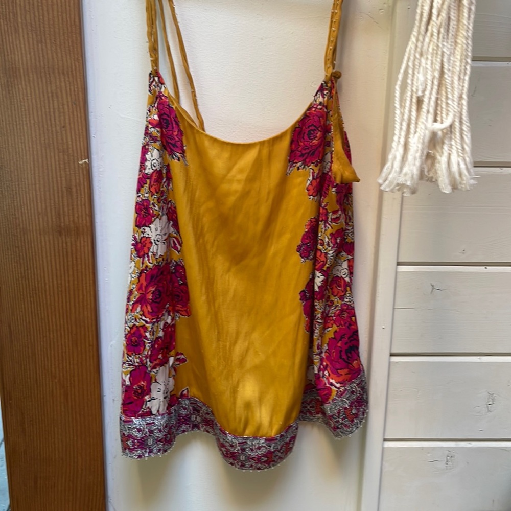 Boho, floral tank from Free People!